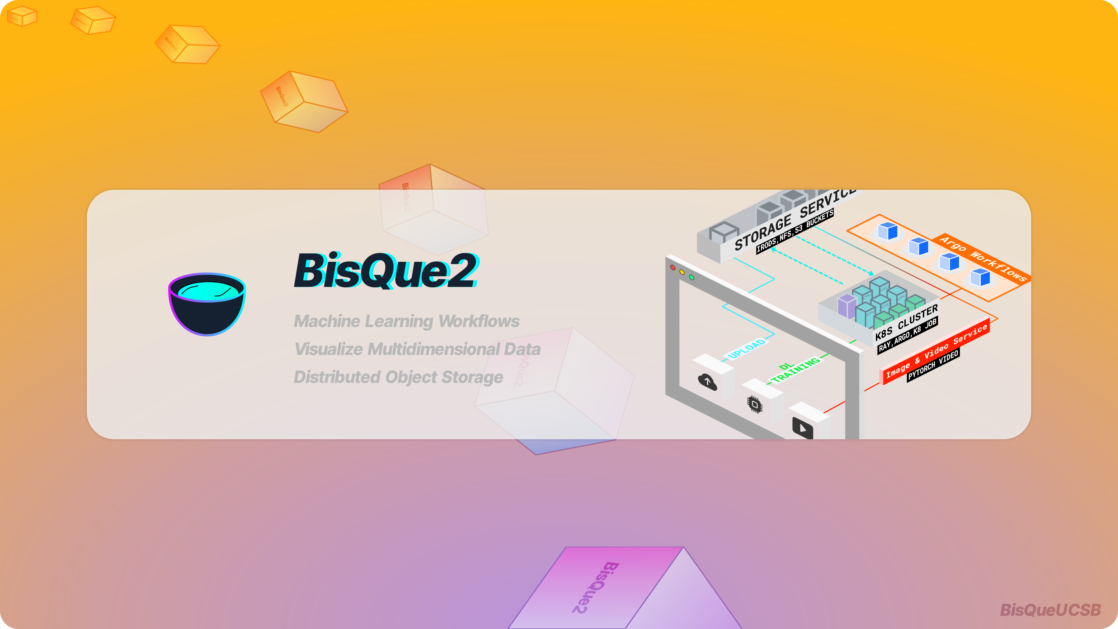 Official BisQue documentation banner.